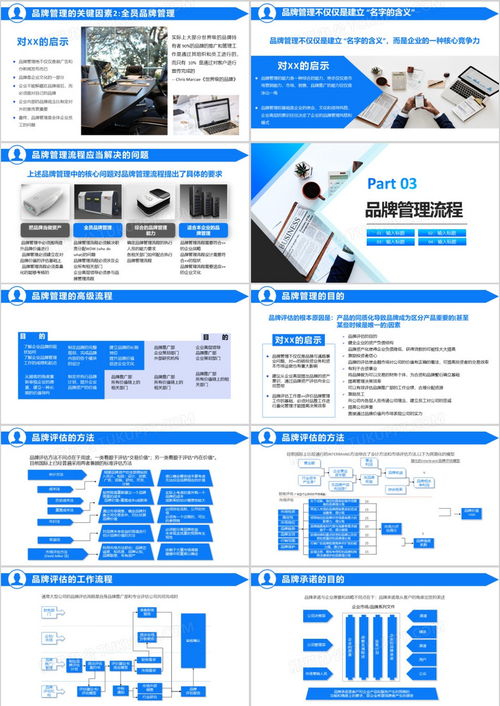 駕馭品牌力量 商務藍色版企業(yè)品牌管理培訓指南